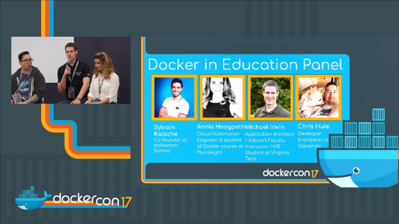 Thumbnail for Docker in Education Panel